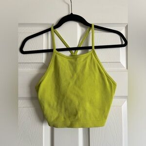 Neon yellow matching set